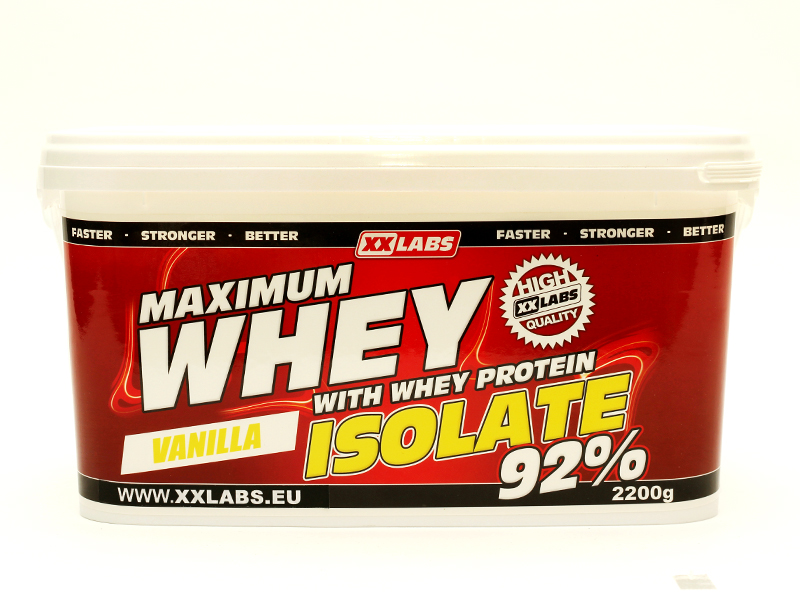 Maximum Whey Protein Isolate 92 XXTREME NUTRITION (2200g)