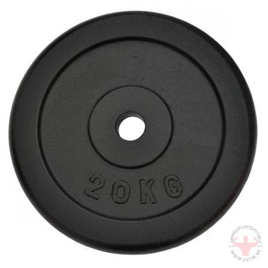 Závažie oceľové 20 kg (30 mm) SPARTAN