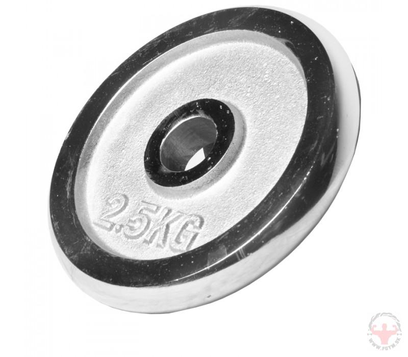 Závažie chróm  2,5 kg (30 mm) SPARTAN