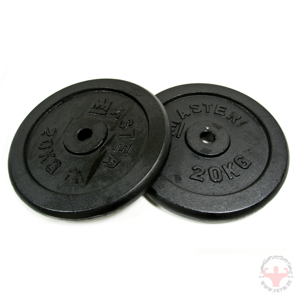 MASTER Kotúč 20 kg kov 30mm (pár) 