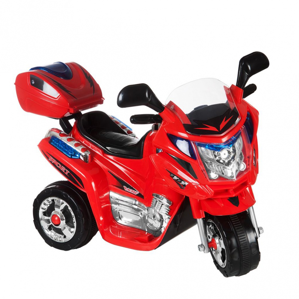 Detská motorka Rallye Kids World červená