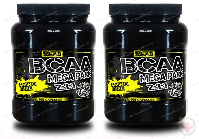 BCAA 2:1:1 (500 kps) - Best Nutrition 1 + 1 Zadarmo