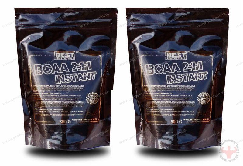 BCAA 2:1:1 BEST NUTRITION Instant (250g) 1+1 Zadarmo