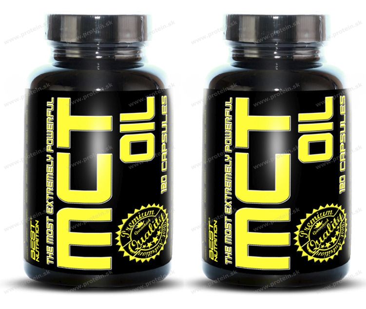 MCT Oil BEST NUTRITION (120 kps) 1+1 zadarmo
