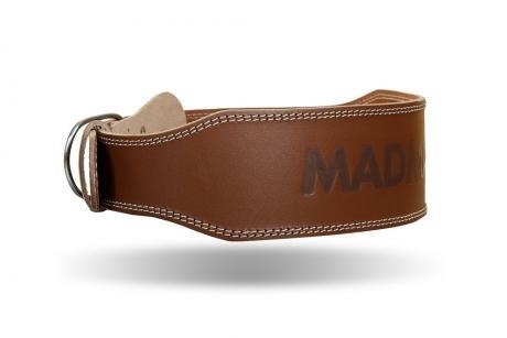 Opasok MadMax Full Leather hnedý
