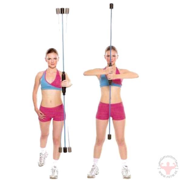 Aerobic tyč Flex Bar MASTER