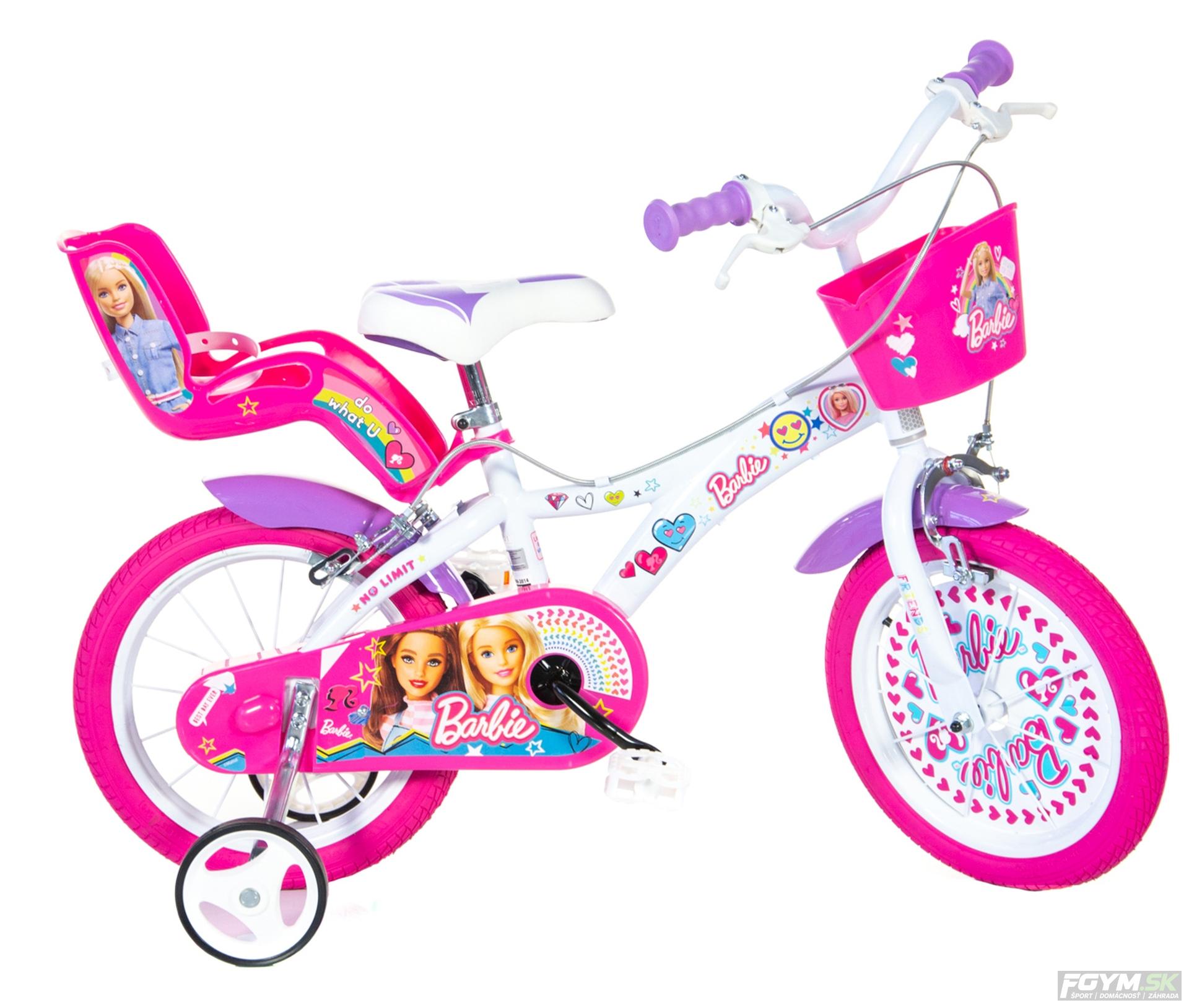 Dino bikes dievčenský bicykel BARBIE 16"