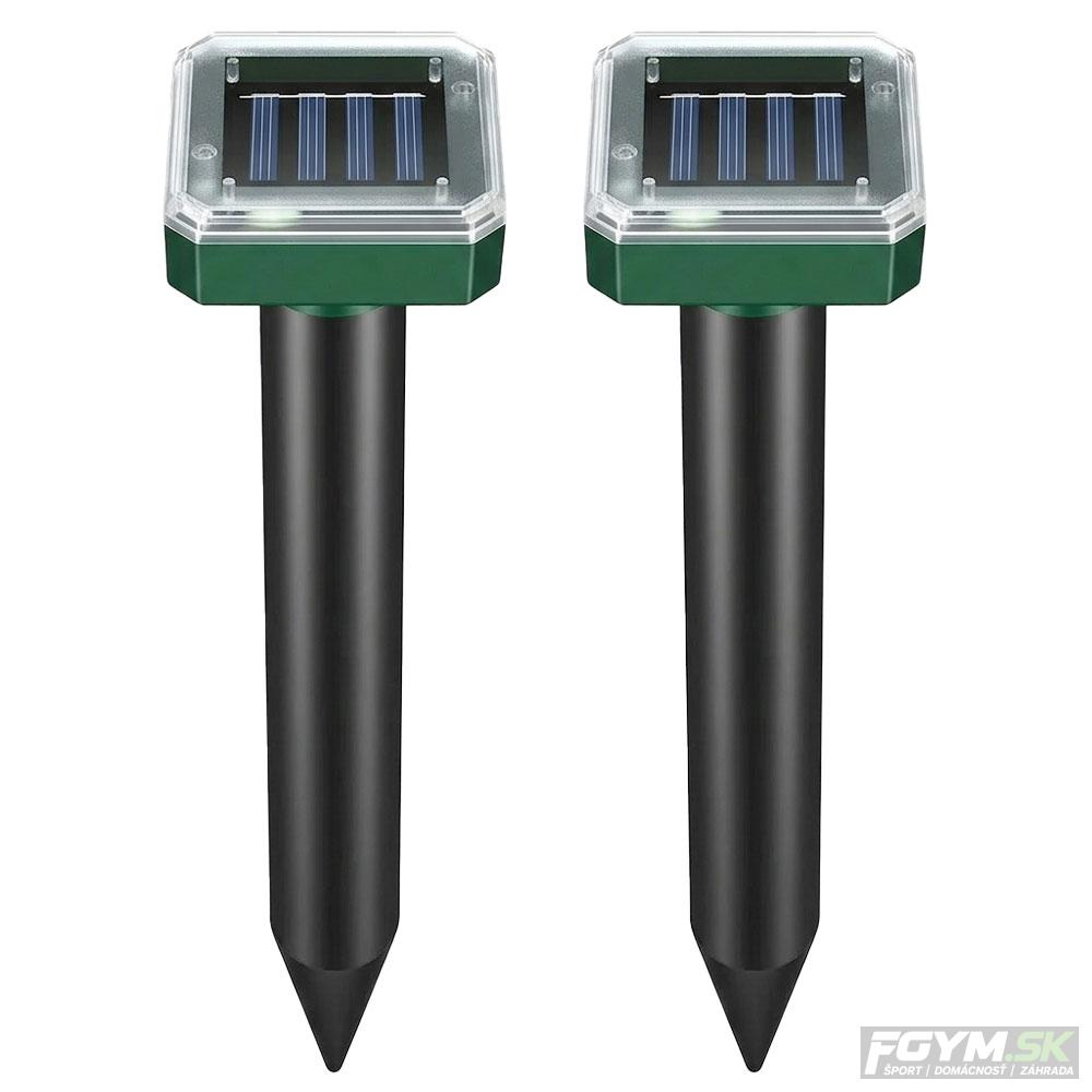 Garden King Solárny odpudzovač krtkov Quadro SD-SL080A 2 ks