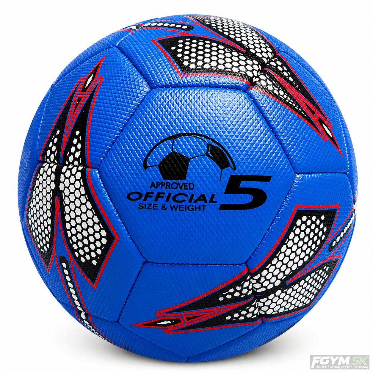 Futbalová lopta veľkosti 5 – modrá