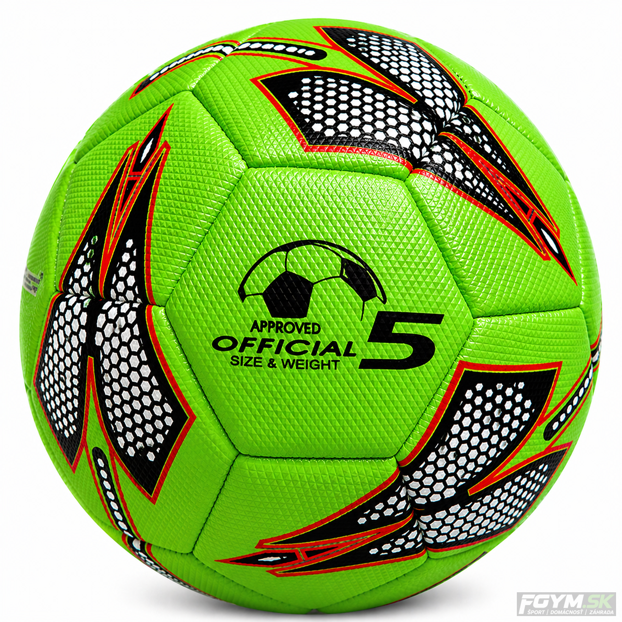 Futbalová lopta veľkosti 5 – zelená