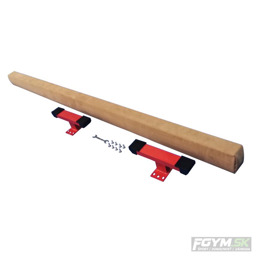 Gymnastická kladina MASTER 240 x 10 cm - čalúnená