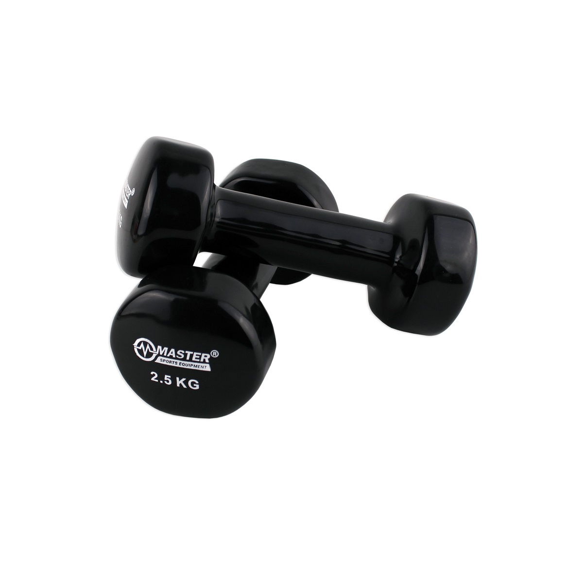 Vinylové činky MASTER (2 x 2,5 kg)