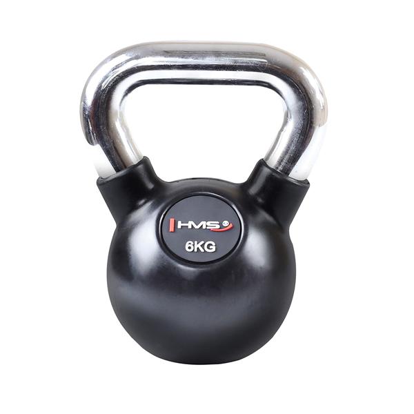 Kettlebell s  chromovaným úchopom HMS KGC 6 KG 