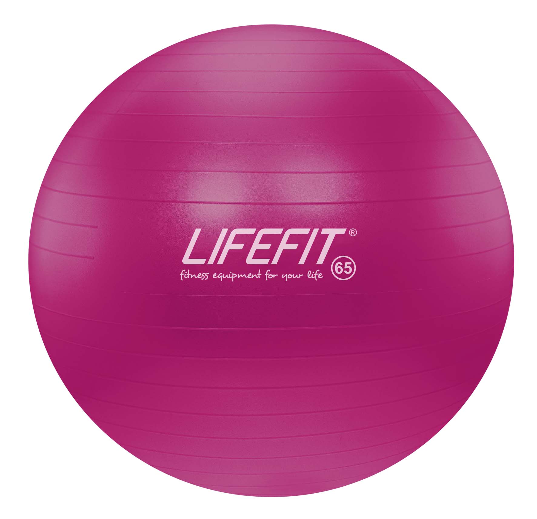 Gymnastický míč LIFEFIT ANTI-BURST 65 cm, bordó