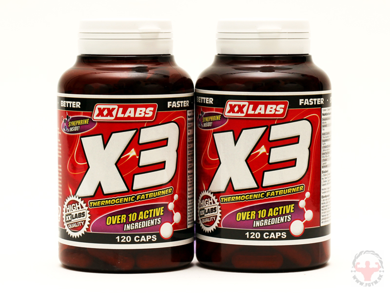X3 - Thermogenic Fat Burner XXLabs 1 + 1 Zdarma