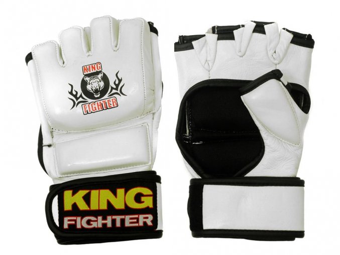 MMA rukavice KING FIGHTER Champion white