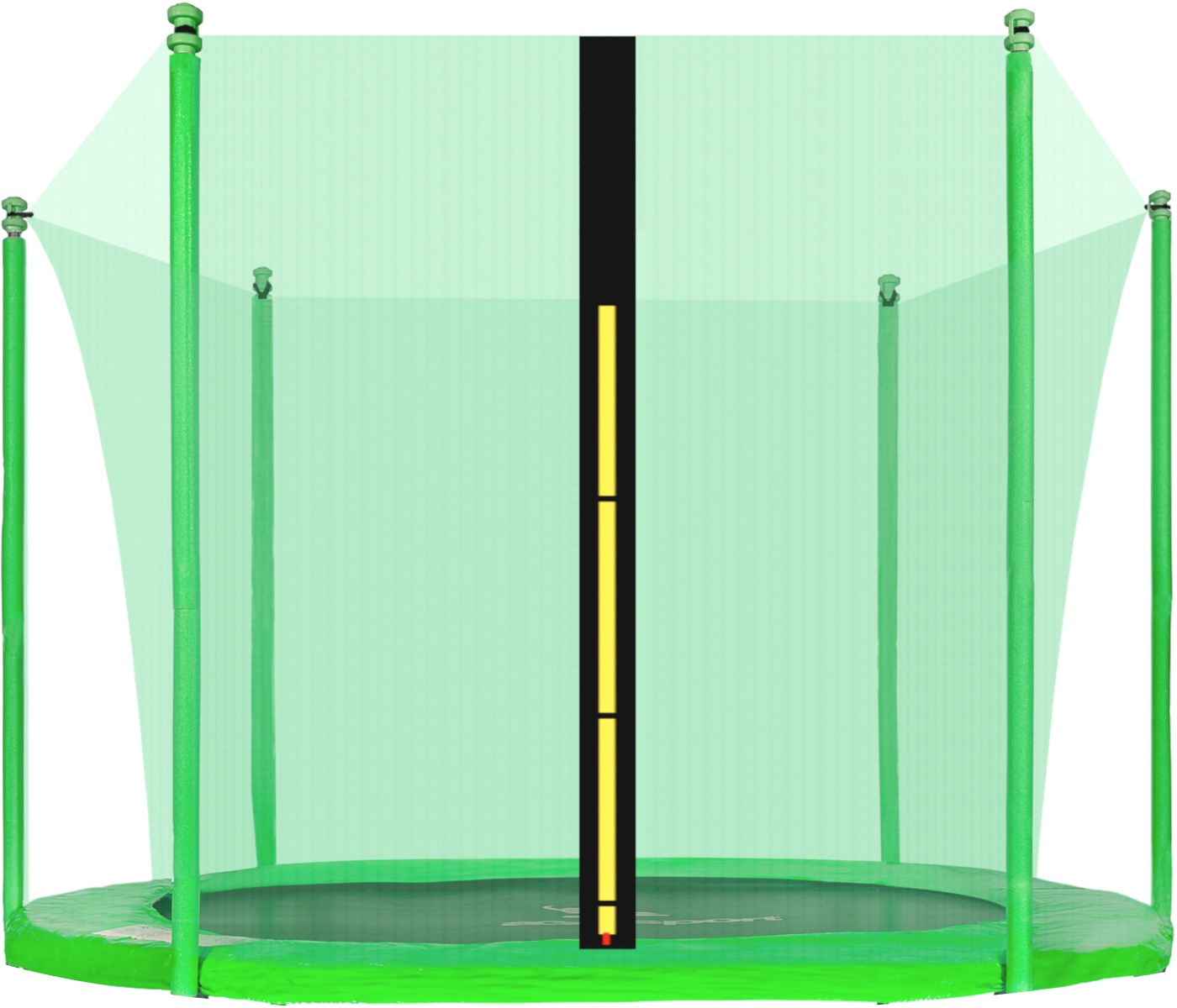 Aga Vnútorná ochranná sieť 250 cm na 6 tyčí Light Green