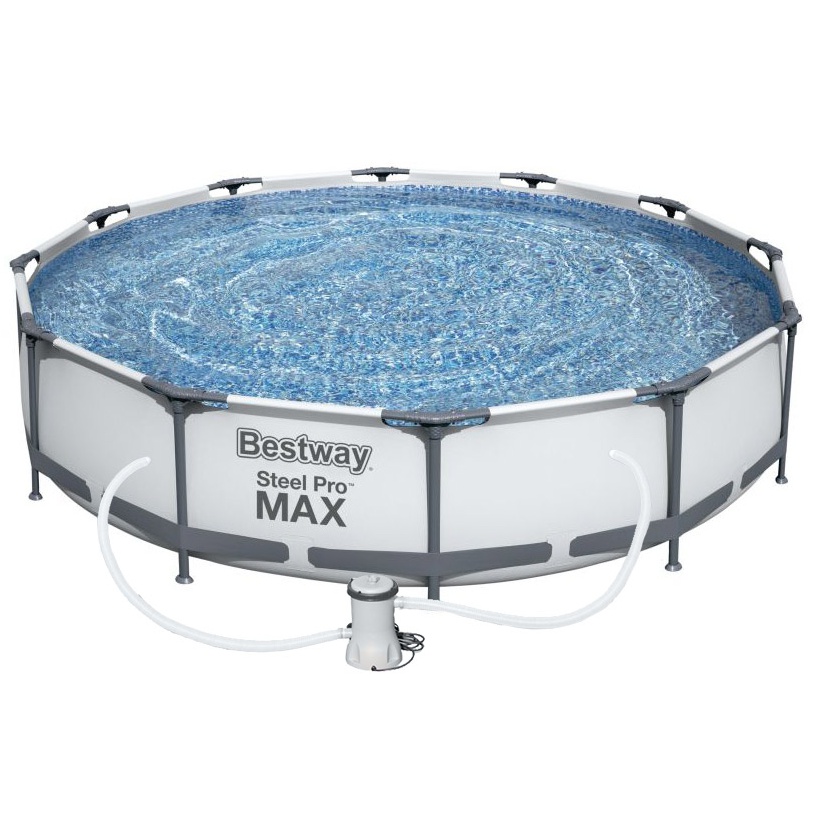 Bazén Steel Pro Max 366 x 76 cm s filtráciou 56416