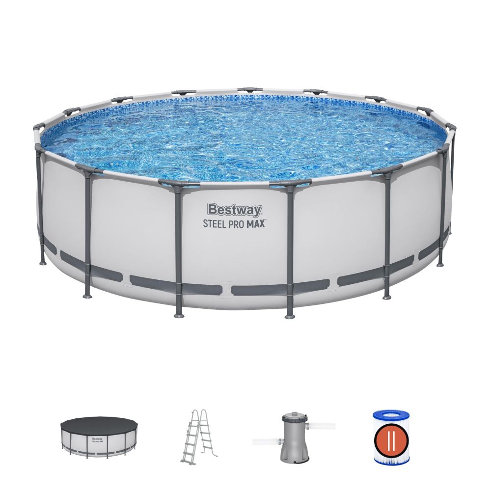 Bazén BESTWAY Steel Pro Max 457 x 122cm Súprava 56438