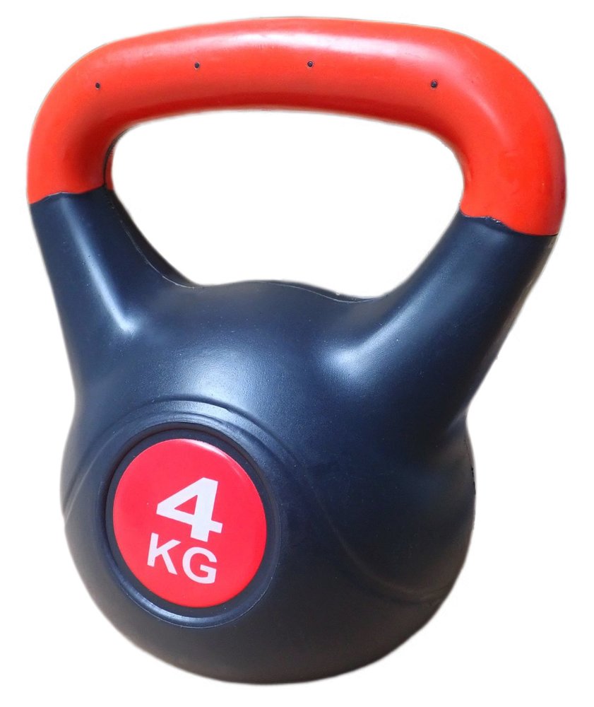 Činka Kettlebell s cementovou náplňou - 4 kg ACRA CWKBC4