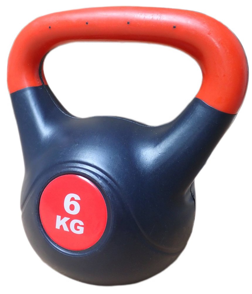 Činka Kettlebell s cementovou náplňou - 6 kg ACRA CWKBC6 