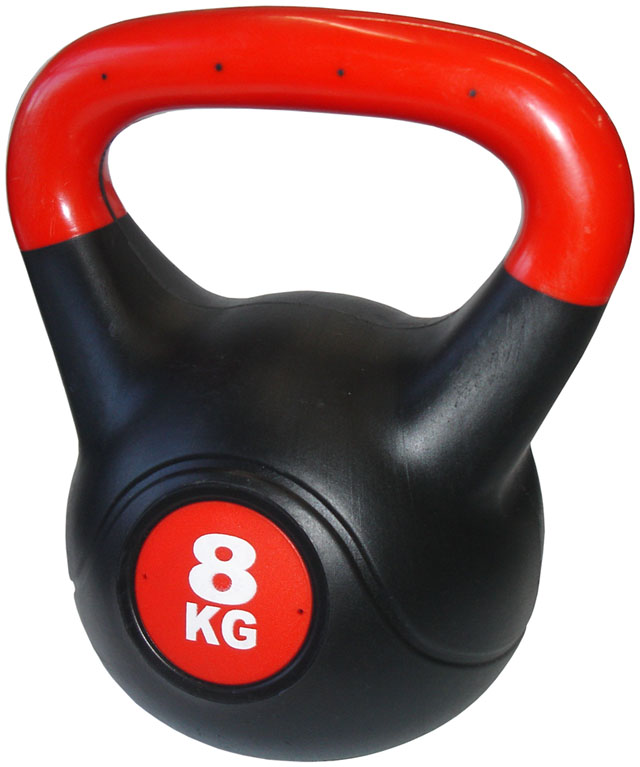 Činka Kettlebell s cementovou náplňou - 8kg ACRA CWKBC8 