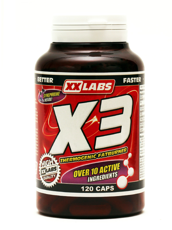 X3 - Thermogenic Fatburner XXLabs (120 kapsúl)