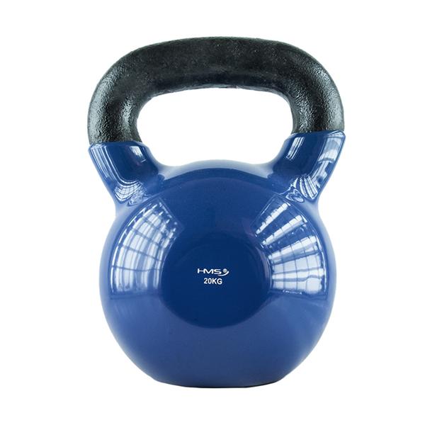 KN 20 KG KETTLEBELL POKRYTÝ VINYLOM HMS