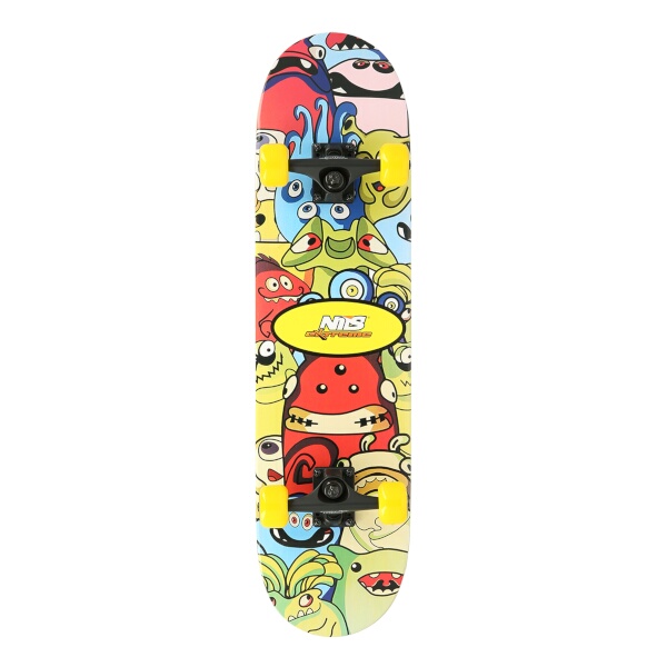 Skateboard NILS EXTREME CR3108SA COLOR WORMS 1 