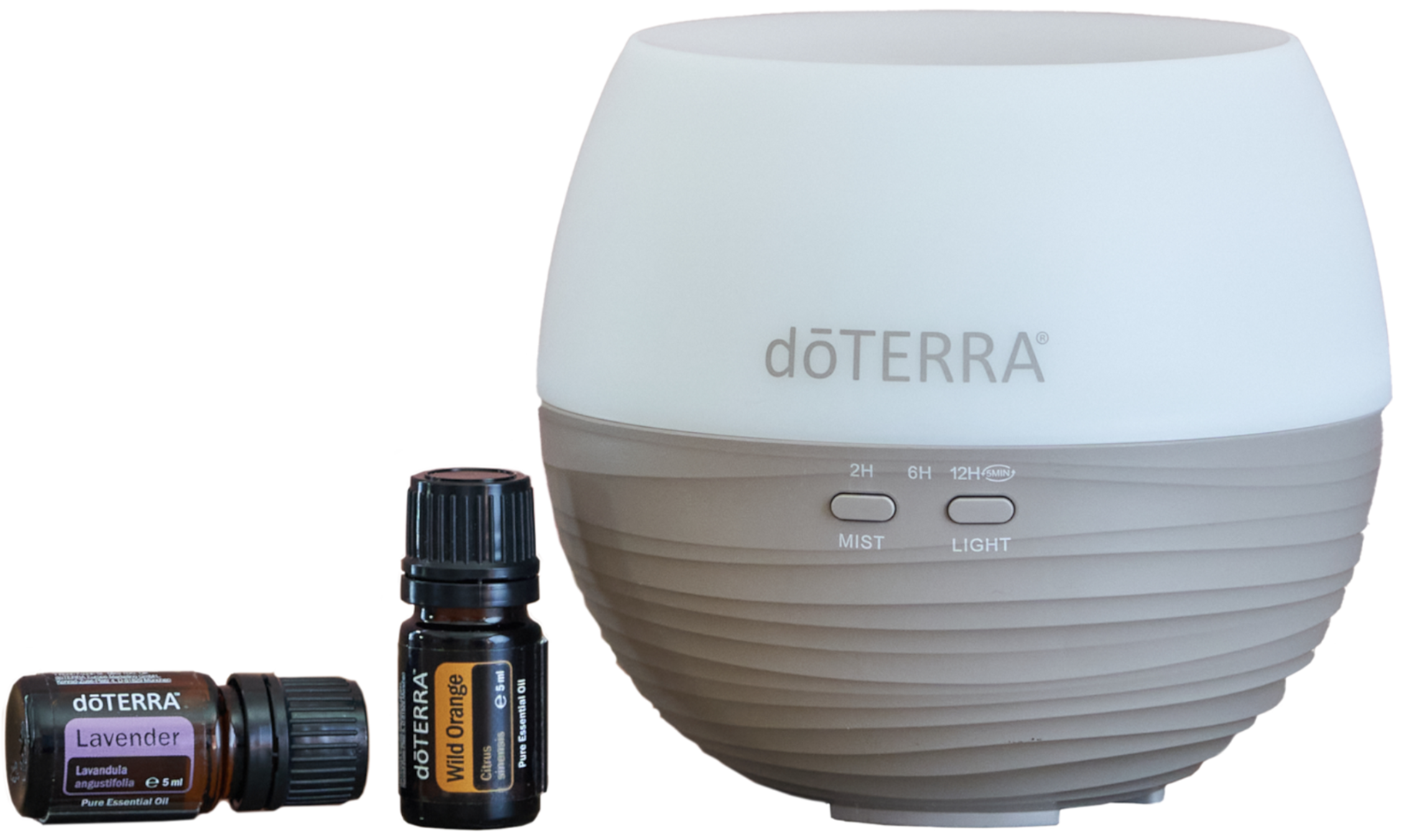  DoTerra Trojica Petal™ difuzér 150ml (+5ml levanduľa+5ml pomaranč)