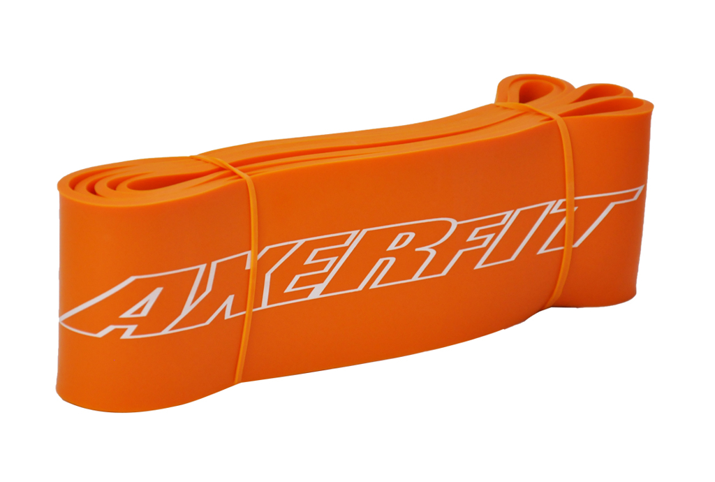 Fitness guma AXER (2080 x 83 x 4.5 MM) oranžová