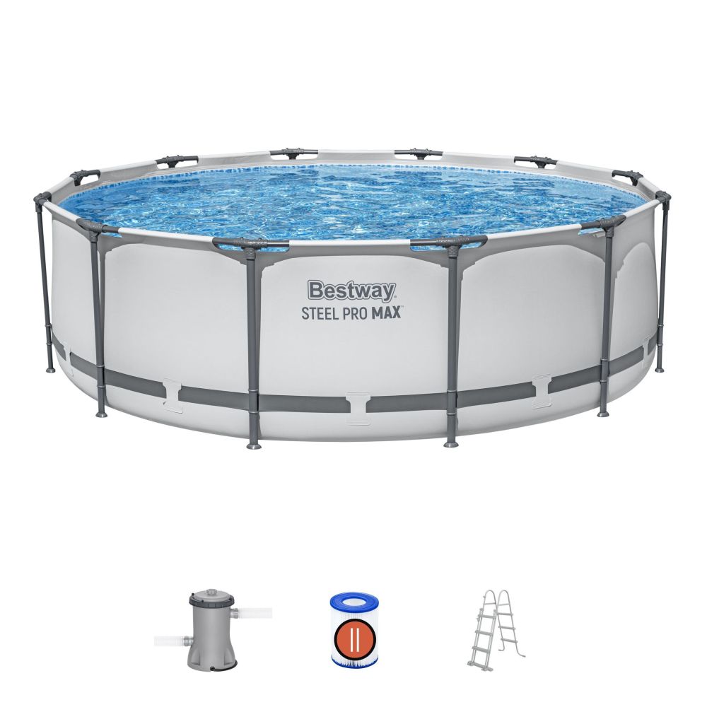 Bazén BESTWAY Steel Pro Max 366 x 100 cm Súprava 56418