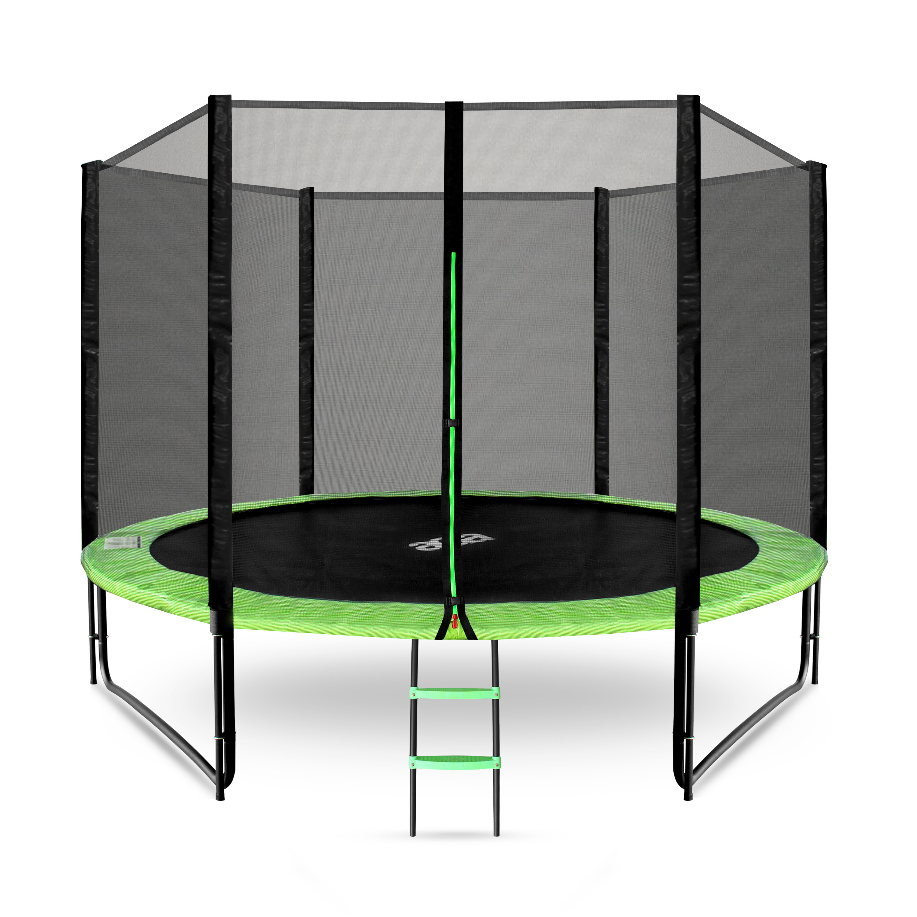 Aga SPORT PRO Trampolína 305 cm Light Green + ochranná sieť + rebrík