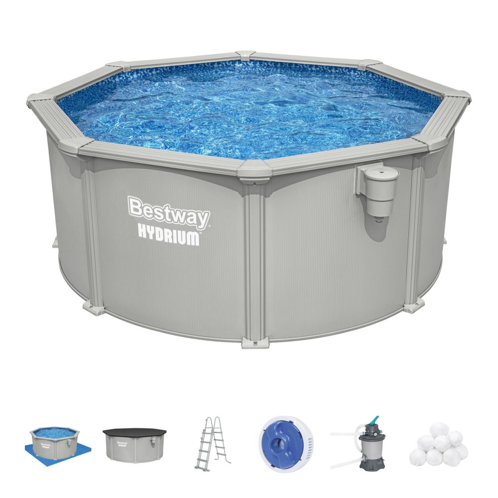 Bestway Bazén Hydrium 3 x 1,2 m set vrátane príslušenstva 56566
