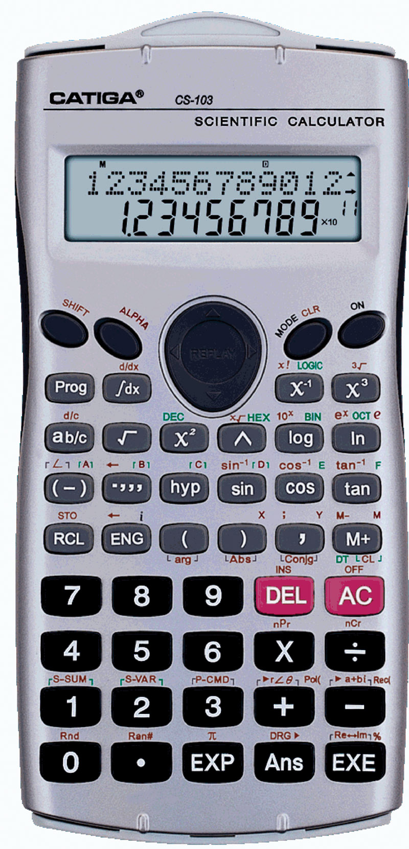 Kalkulačka Catiga 103CS, vědecká