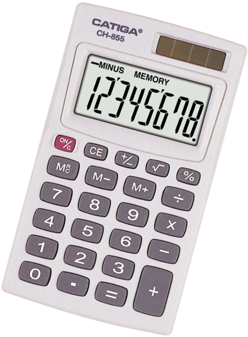 Kalkulačka Catiga 855, osobní