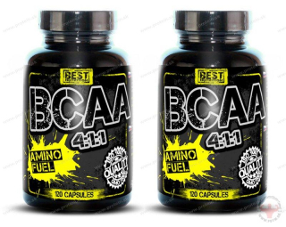 BCAA 4:1:1 (250 kps) - Best Nutrition 1 + 1 Zadarmo