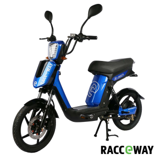 Elektrický motocykel RACCEWAY E-BABETA, modrý-lesklý