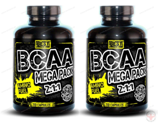 BCAA 2:1:1 (250 kps) - Best Nutrition 1 + 1 Zadarmo