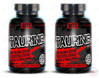 Taurine (120 kps) - Best Nutrition 1 + 1 Zadarmo