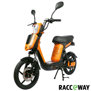 Elektrický motocykel RACCEWAY E-BABETA oranžový lesklý
