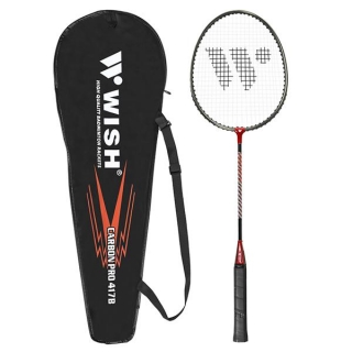 Badmintonová raketa WISH 417 červená