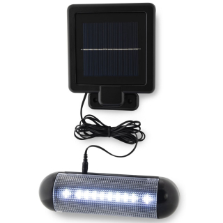 Solárne nástenné svetlo LED s externým panelom SL-3008 Platinium