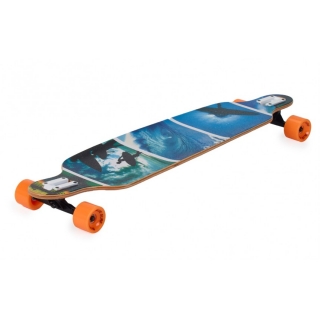 Longboard Spartan DROP SHAPE "Surfer Blue"