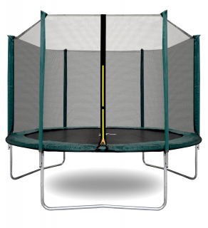 Aga SPORT TOP Trampolína 250 cm Dark Green + ochranná sieť