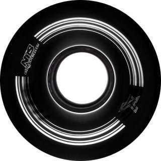 Náhradné kolieska na pennyboardy Nils Extreme 60x45mm (4 ks) čierne