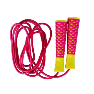 Ložiskové švihadlo CANDY ROPE SPOKEY červeno-žlté