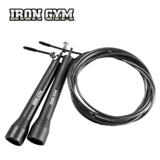 Gymnastické švihadlo IRON GYM Wire Speed Rope 