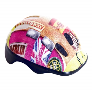 Detská cyklistická prilba SPOKEY GLOBETROTTER