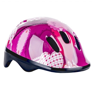 Detská cyklistická prilba SPOKEY HEARTS